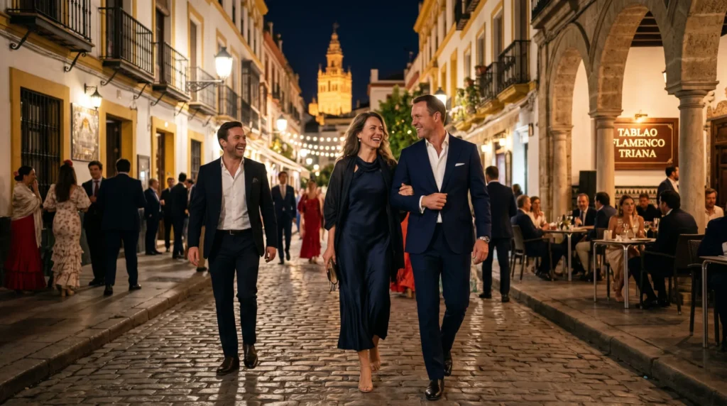 Alternativas a la Feria de Abril en Sevilla por la noche