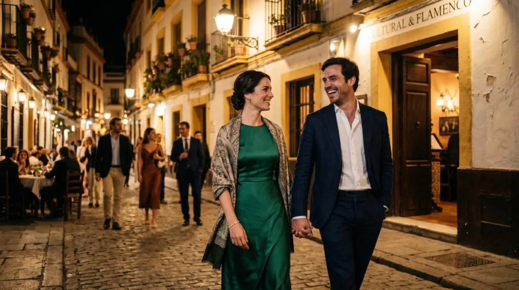 Alternativas a la Feria de Abril en Sevilla por la noche