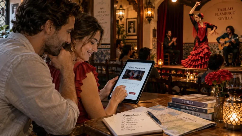 Con cuánta antelación reservar un tablao flamenco