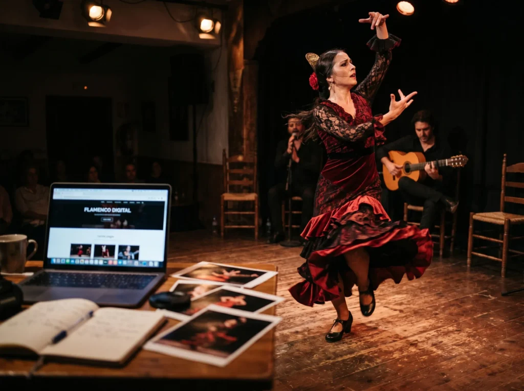 Diseño web para tablao flamenco