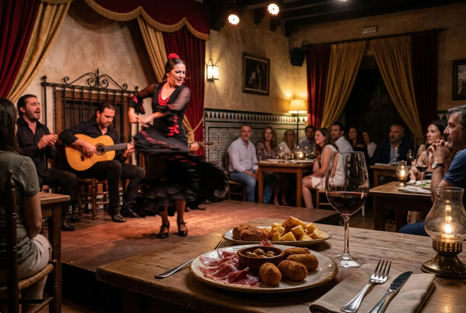 Flamenco con cena en Sevilla