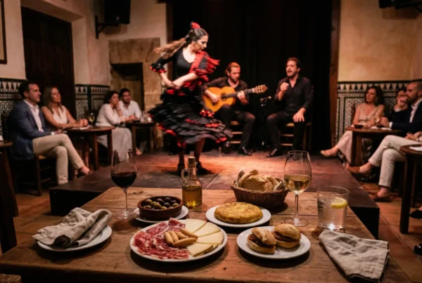Flamenco con tapas en Sevilla
