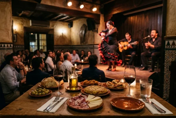 Flamenco con tapas en Sevilla
