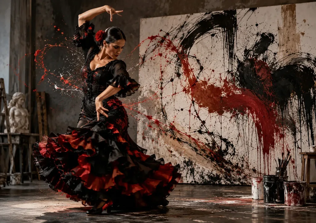 Flamenco y pintura: cuando el baile se convierte también en arte visual
