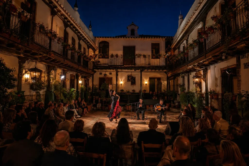 La Bienal vuelve al Hotel Triana: tres noches de flamenco en un antiguo corral de vecinos