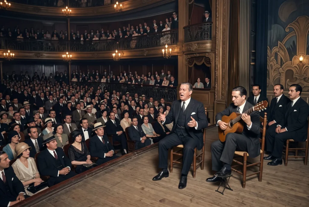 La noche azul: la exposición de la Bienal sobre la época de la Ópera Flamenca