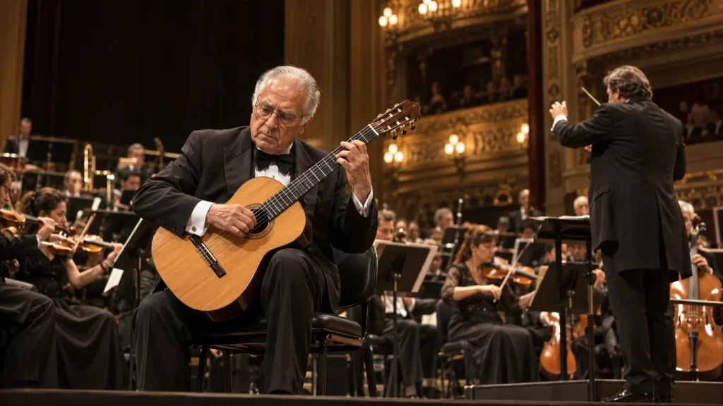 Pepe Romero clausura el Festival de Guitarra de Málaga 2026 con el Concierto de Aranjuez
