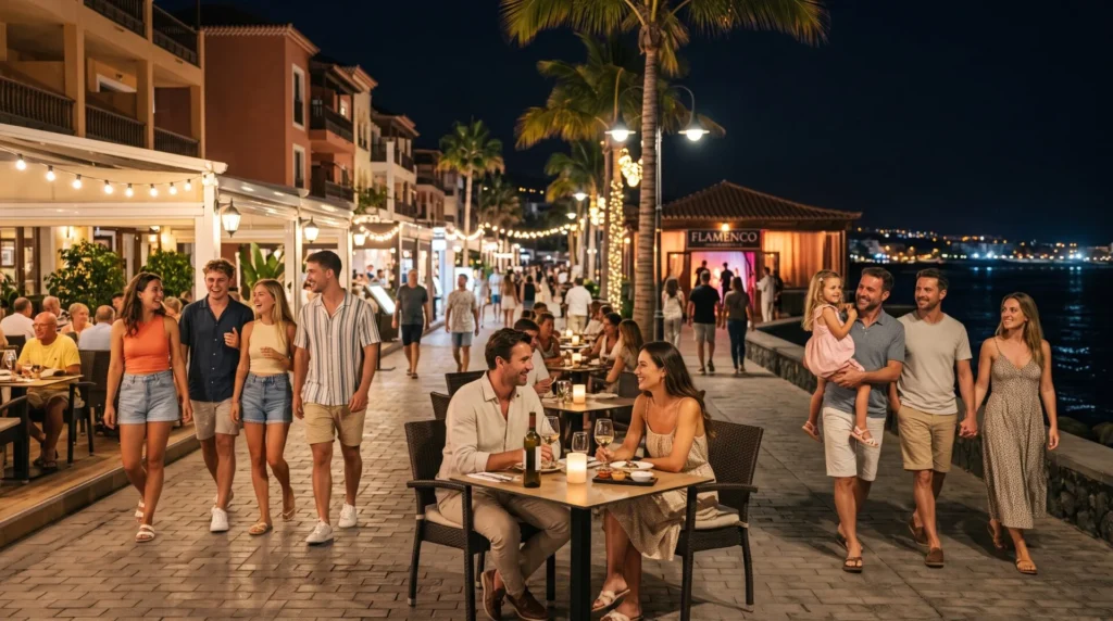 Qué hacer por la noche en Tenerife Sur: cena, paseo y espectáculo flamenco